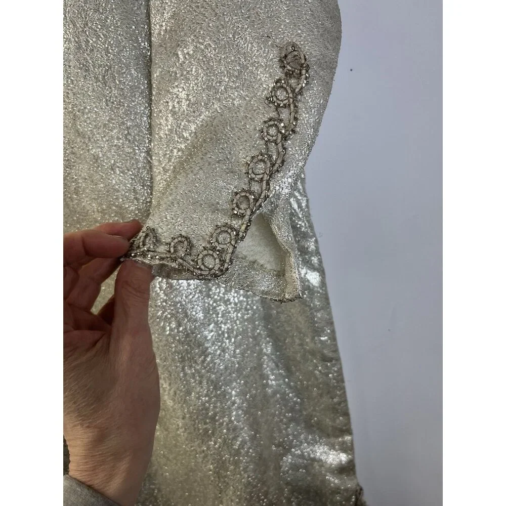Rare/Stunning/Vintage Silver Baghera Dress See Pics For Measurements 🤍 - Picture 5 of 13
